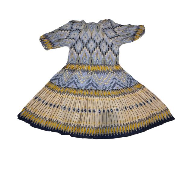 Rene Derhy Paisley Mini  Dress Size Small - Picture 9 of 10